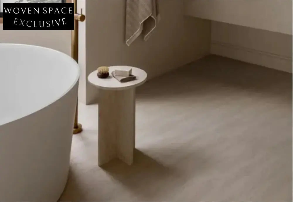 Tostone Elegant Natural Turkish Travertine Oval Coffee Table for Living Room