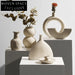 Elegant Nordic Ceramic Decorative Vase for Modern Home Office Decor Flowers