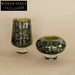 Elegant Nordic Clear Glass Flower Vase Set for Modern Home Decor