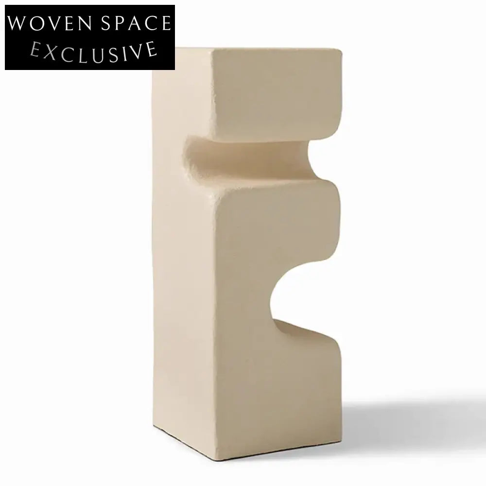 Elegant Nordic Concrete Side Table – Modern Living Room Accent Coffee Table