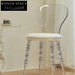 Elegant Nordic Curved Back Acrylic Leather Dining Chair