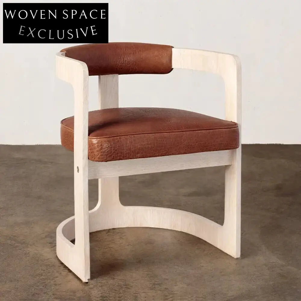 Elegant Nordic Curved Back Upholstered Fabric Modern Restaurant Dining Chair