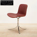 Elegant Nordic Faux Leather Dining Chair with Stainless Steel Base for Modern Homes