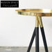 Elegant Nordic Gold Round Metal Side Table for Sofa & Bedroom