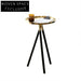 Elegant Nordic Gold Round Metal Side Table for Sofa & Bedroom