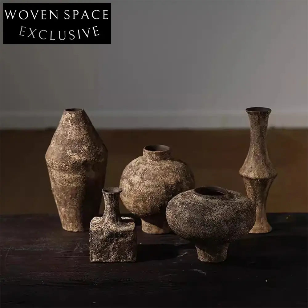 Elegant Nordic Handmade Ceramic Flower Vases for Modern Home Decor