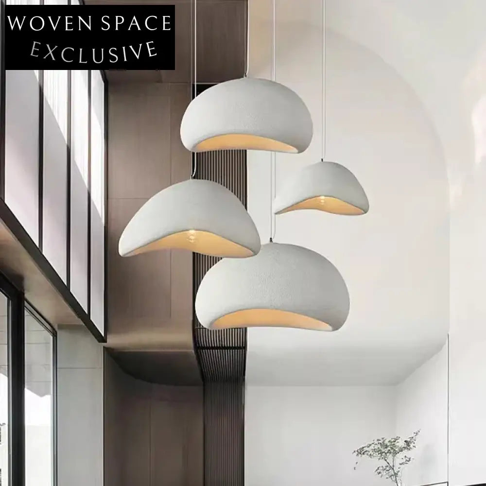 Elegant Nordic LED Ceiling Pendant Light, Modern Gray Cover Chandelier, Decorative