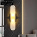 Elegant Nordic Marble Iron Wall Sconce Modern Home Lighting Fixture