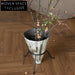 Elegant Nordic Metal Floor Vase for Modern Home Decor and Artistic Display