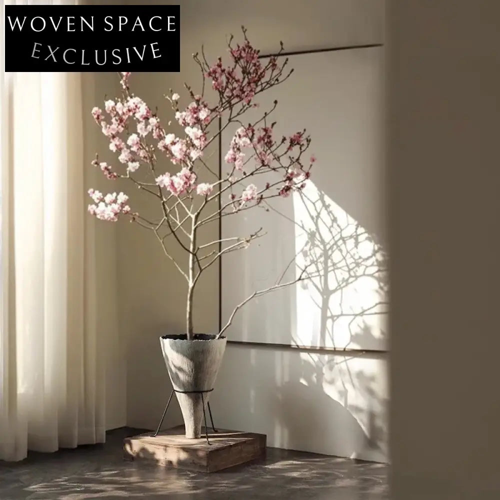 Elegant Nordic Metal Floor Vase for Modern Home Decor and Artistic Display