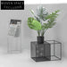 Elegant Nordic Metal Flower Shelf Display Stand for Living Room