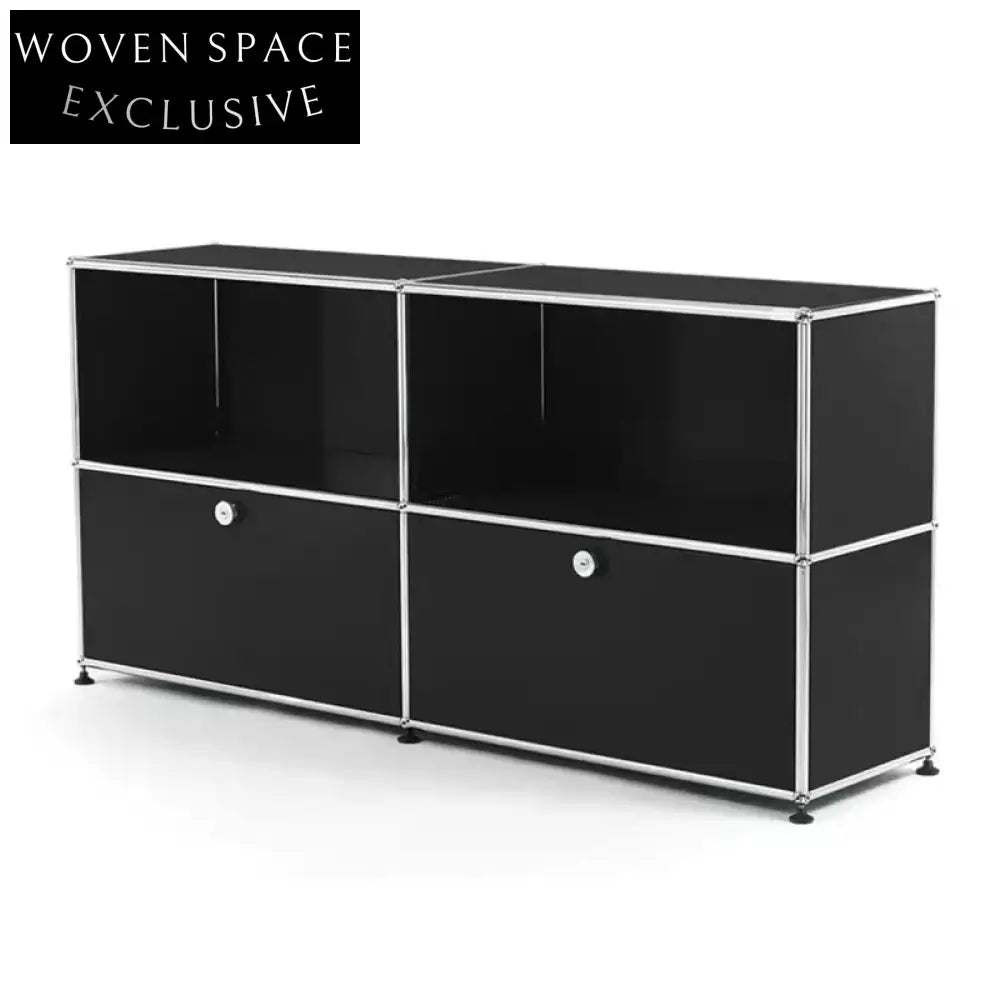 Elegant Nordic Metal Living Room Sideboard, Kitchen Storage Console Cabinet
