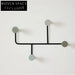 Elegant Nordic Metal Wood Wall Hooks for Clothes & Modern Home Decor