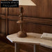 Elegant Nordic Minimalist Marble Travertine Irregular Hallway Entrance Console Table