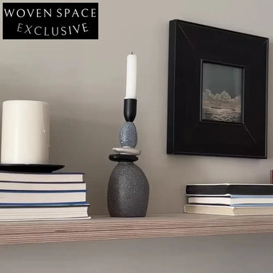 Elegant Nordic Minimalist Resin Home Decor Candle Holder Stand