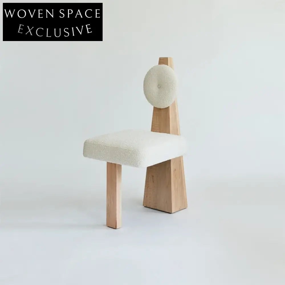 Elegant Nordic Modern Fabric Dining Chair for Leisure Home Living