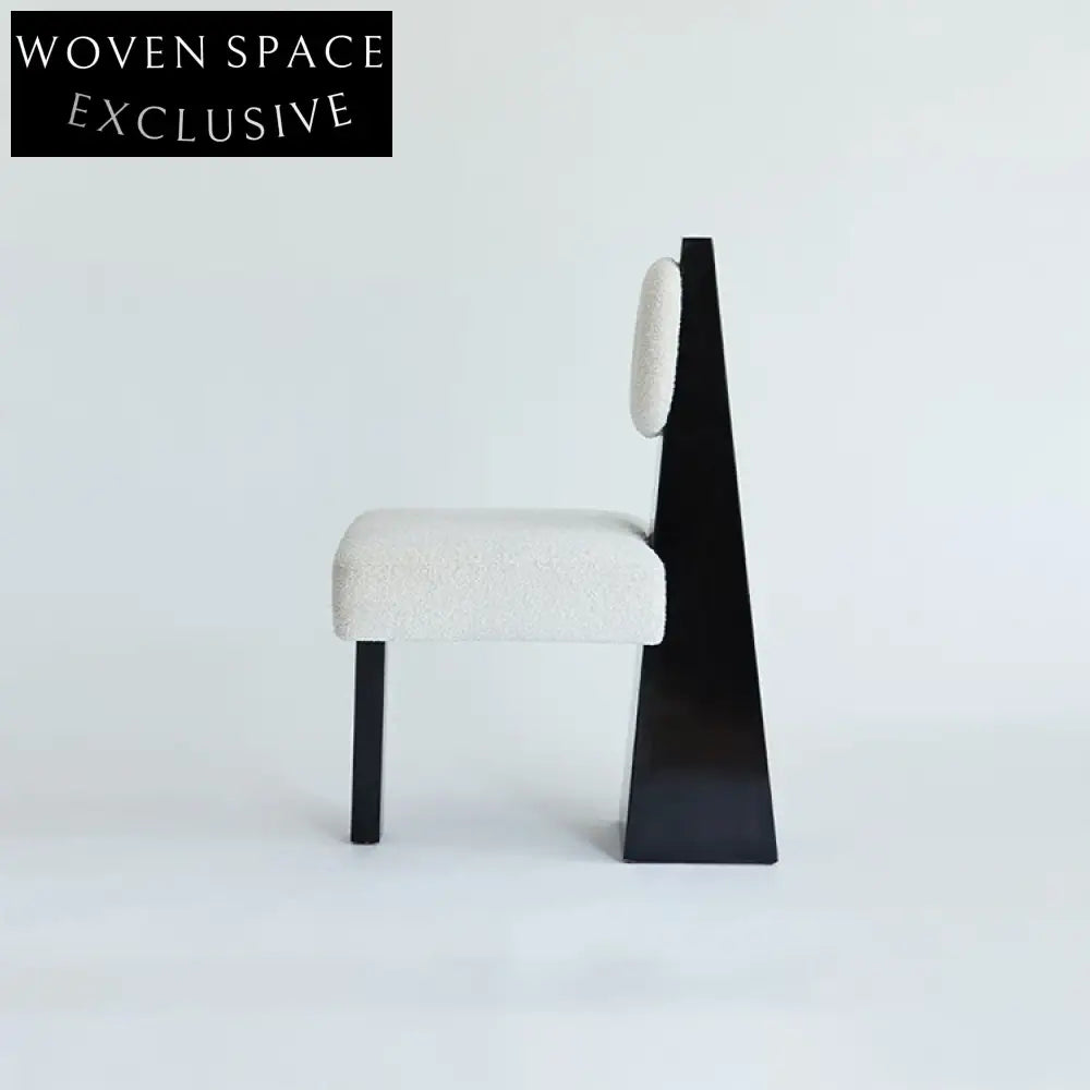 Elegant Nordic Modern Fabric Dining Chair for Leisure Home Living