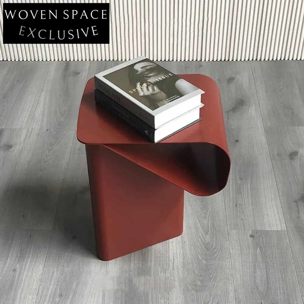 Elegant Nordic Modern Stainless Steel Accent Side Table for Living Room Decor