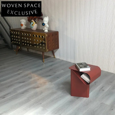 Elegant Nordic Round Stainless Steel Accent Coffee Table for Living Room