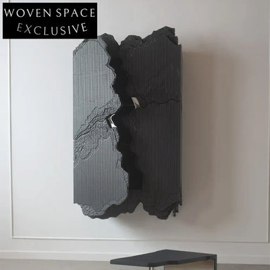 Elegant Nordic Solid Ash Wood Living Room Wall Storage Display Cabinet