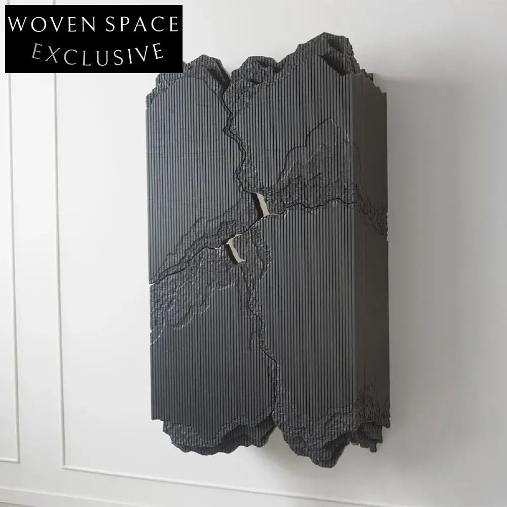 Elegant Nordic Solid Ash Wood Living Room Wall Storage Display Cabinet