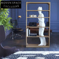Elegant Nordic Solid Wood Cabinet: Modern Storage Solution for Living & Bedroom