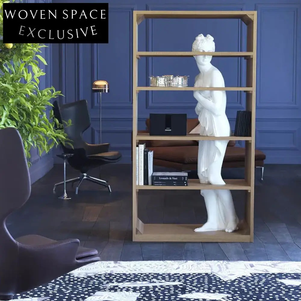 Elegant Nordic Solid Wood Cabinet: Modern Storage Solution for Living & Bedroom