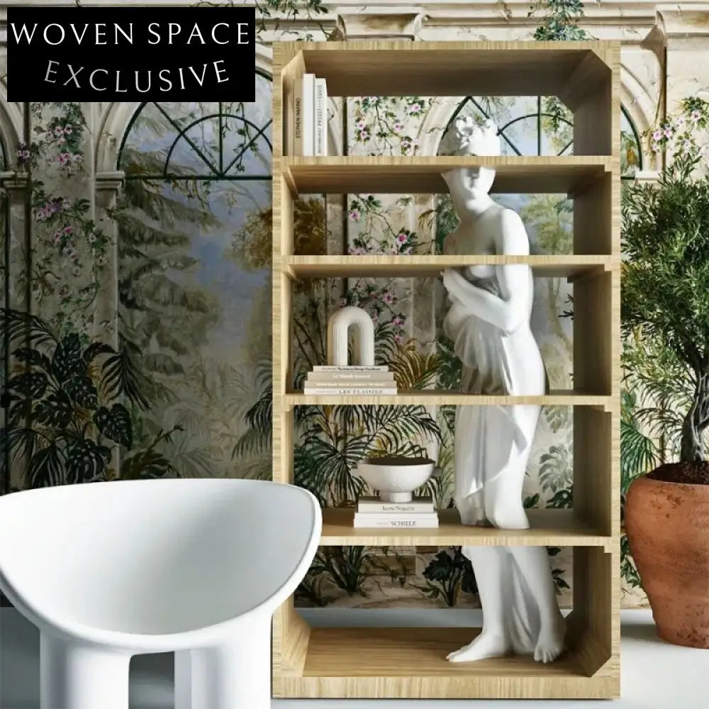 Elegant Nordic Solid Wood Cabinet: Modern Storage Solution for Living & Bedroom