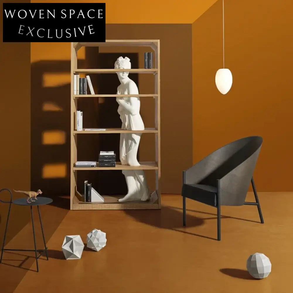 Elegant Nordic Solid Wood Cabinet: Modern Storage Solution for Living & Bedroom