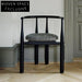 Elegant Nordic Solid Wood Fabric Dining Chair for Modern Home & Hotel
