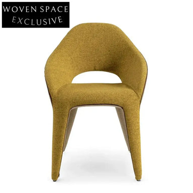 Elegant Nordic Solid Wood Italian Dining Chair with Octagonal Backrest