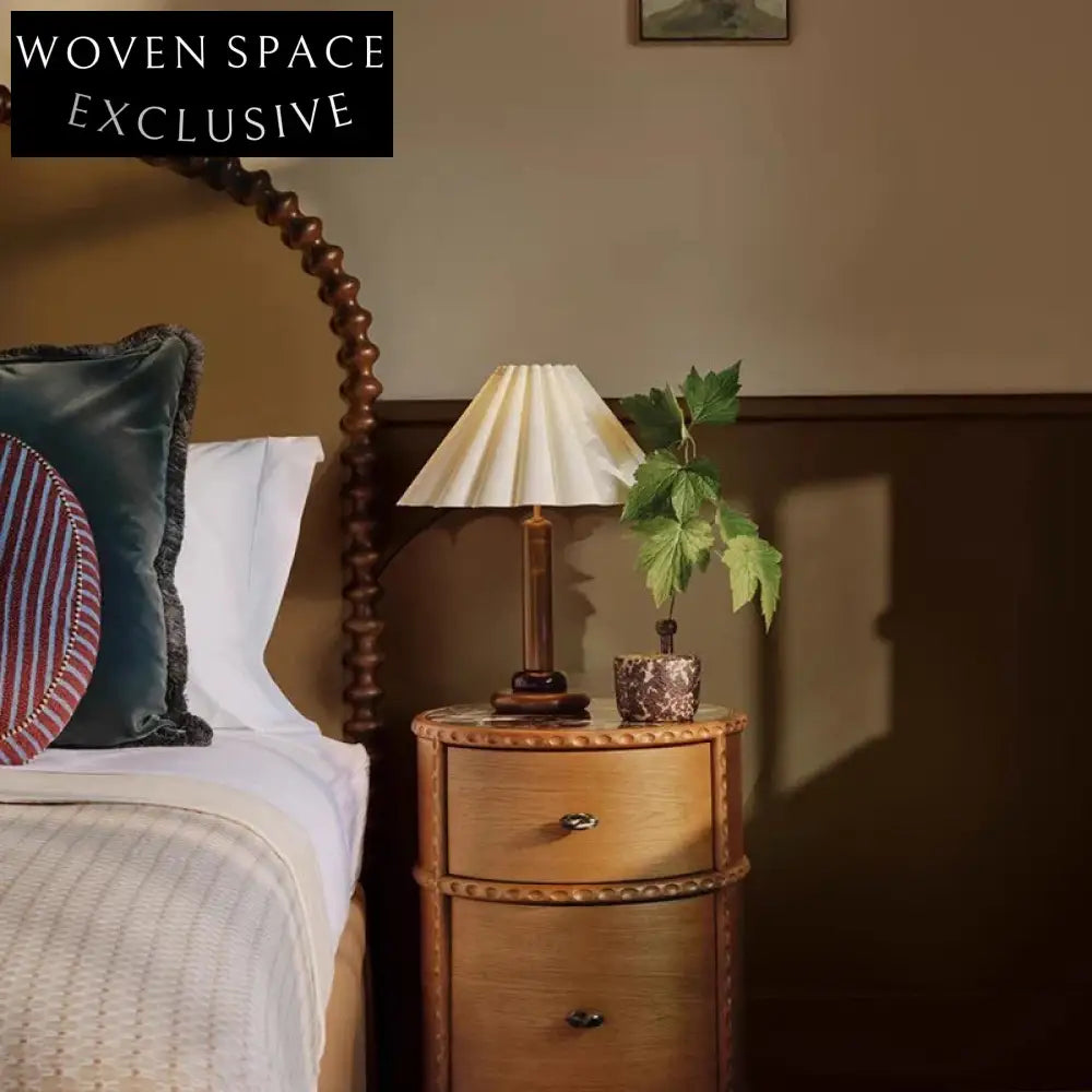 Elegant Nordic Solid Wood LED Table Lamp for Bedroom, Reading, and Home Decor