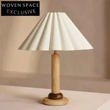 Elegant Nordic Solid Wood LED Table Lamp for Bedroom, Reading, and Home Decor
