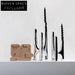 Elegant Nordic Stainless Steel Tall Decorative Stand Candle Holder