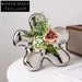 Elegant Nordic Star Ceramic Art Decorative Vase for Modern Homes
