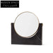 Elegant Nordic Style Desktop Makeup Mirror with Marble Base Decor Piece