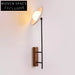 Elegant Nordic Travertine Standing Wall Lamp Modern Home Decor Light Fixture