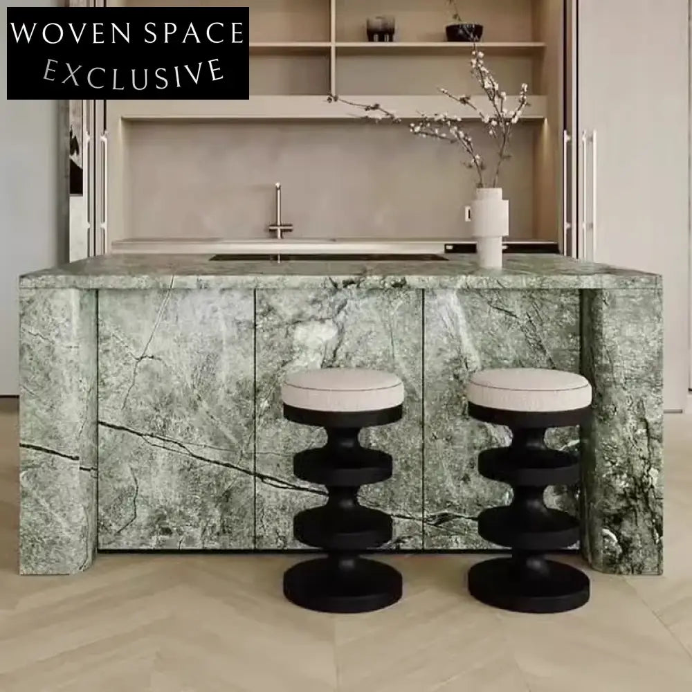 Elegant Nordic Wooden Frame Ottoman Stool for Modern Apartment Lobby