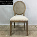 Elegant French Louis XV Oak Dining Chair - Cane Back Antique Style