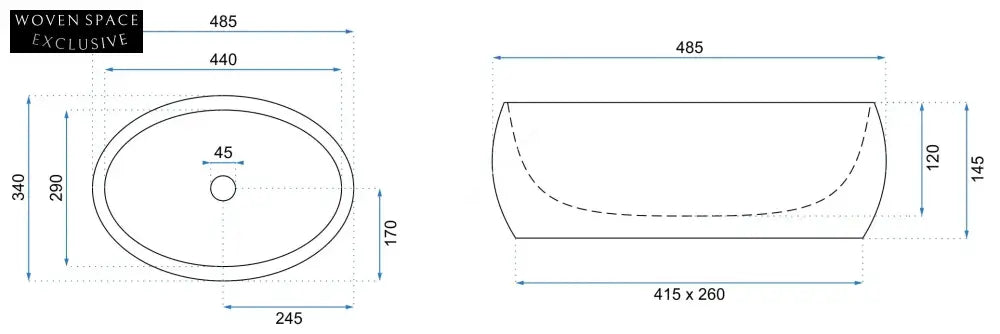 Elegant Oval Glossy Ceramic Countertop Wash Basin for Modern Bathrooms