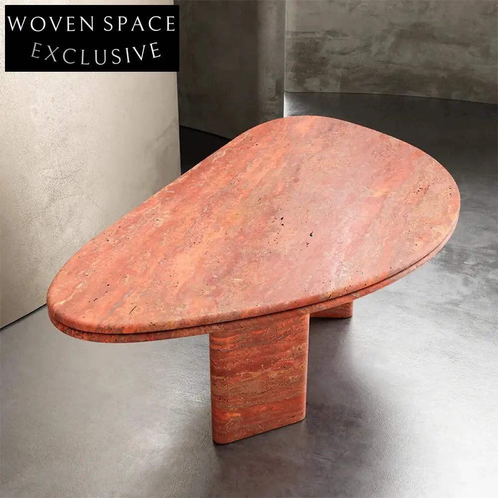 Elegant Oval Marble Dining Table for Modern Homes, Kitchens, and Restaurants