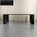Elegant Rectangle Marble Dining Table for Modern Homes