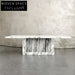 Elegant Rectangular Marble Dining Table – Modern Luxury Home Centerpiece