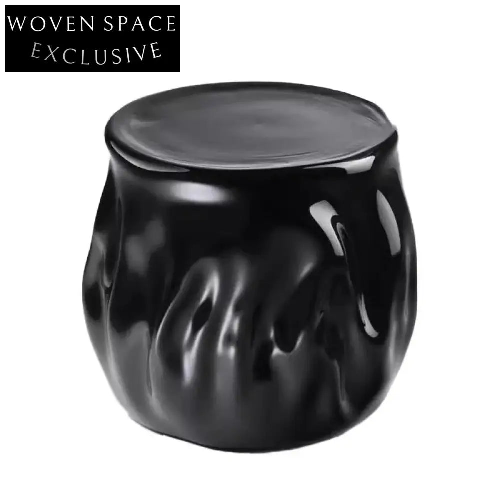 Elegant Resin Round Coffee Table, Nordic Style Sofa Side Accent Table