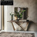 Elegant Retro Hallway Corner Entryway Accent Console Table