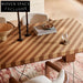 Elegant Retro Solid Ash Wood Simple Design Restaurant Cafe Dining Table