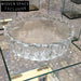 Elegant Round Resin Coffee Table for Modern Living Rooms