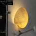 Elegant Shell LED Wall Lamp for Modern Living Room & Bedroom Decor