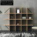 Elegant Solid Ash Wood Wall Storage Cabinet, Modern Design for Home Office Bedroom