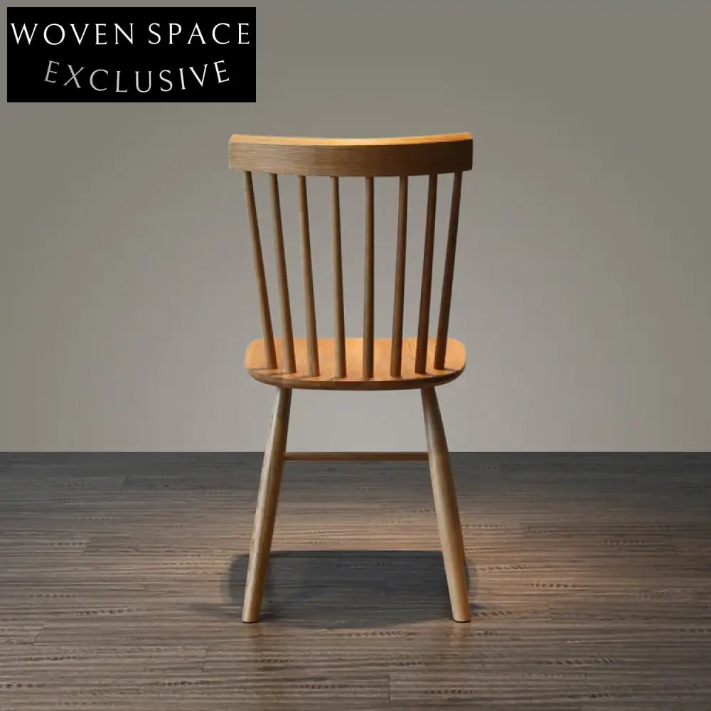Elegant Solid Beech Windsor Dining Chair for Cafe, Restaurant, and Home